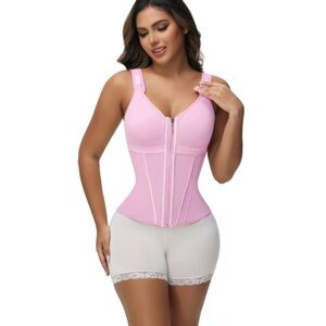 Waist Shapewear for
Women with Bra Tummy Control Girdle Workout